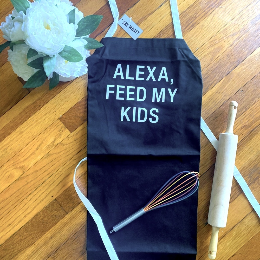“Alexa, Feed My Kids” Kitchen Apron - NEW